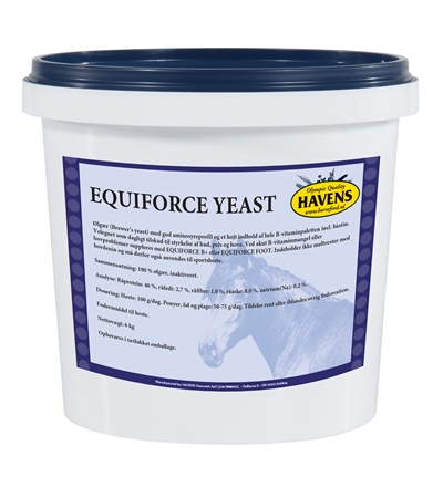 EquiForce Yeast (100 % ølgær), 6 kg